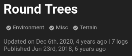 Round Trees: Created June 23rd, 2018